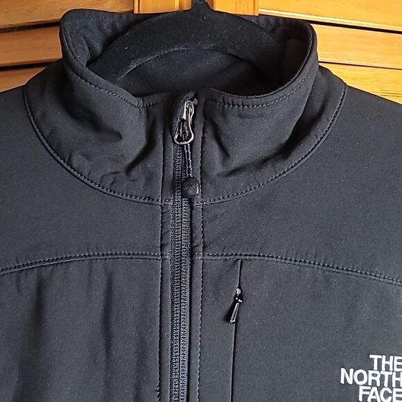 North Face Jacket Coat M Apex Soft Shell Summit Series Windwall, black - Picture 2 of 7